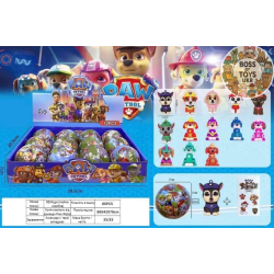 Іграшка-сюрприз у кулі Paw Patrol «Щенячий патруль» з фігуркою та наклейками (Арт. 8834)