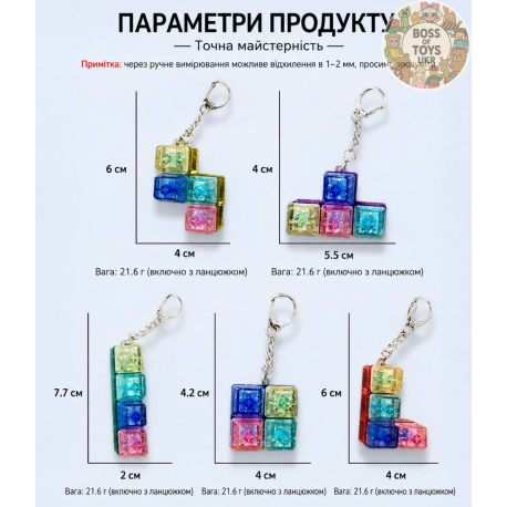 Брелок-антистрес «KEYCAP CLICKER 4»