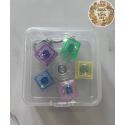 Брелок-антистрес «KEYCAP CLICKER SPINNER LED»